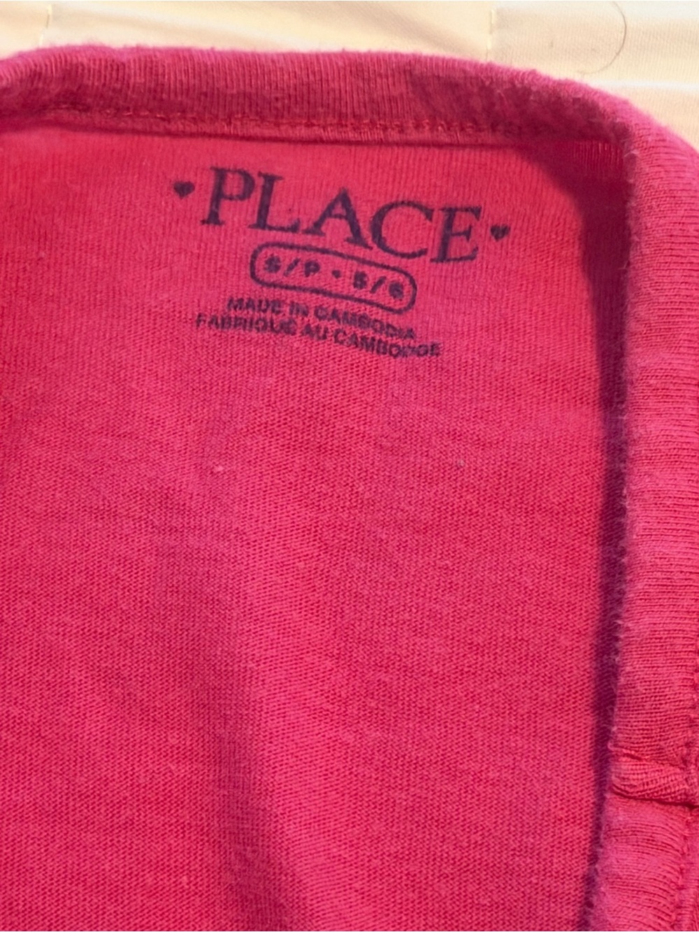 Place Hot Pink Crewneck Top